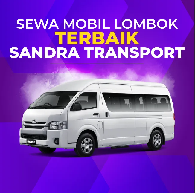 Sewa Toyota Hiace Commuter di Lombok dengan driver