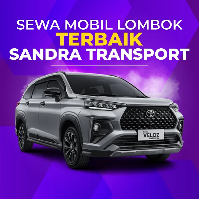 Sewa Toyota Veloz di Lombok dengan driver